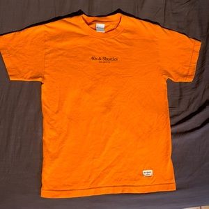 2017 orange 40’s & Shorties tee, Size S, zero flaws